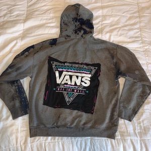 Vans off the wall bleached hoodie